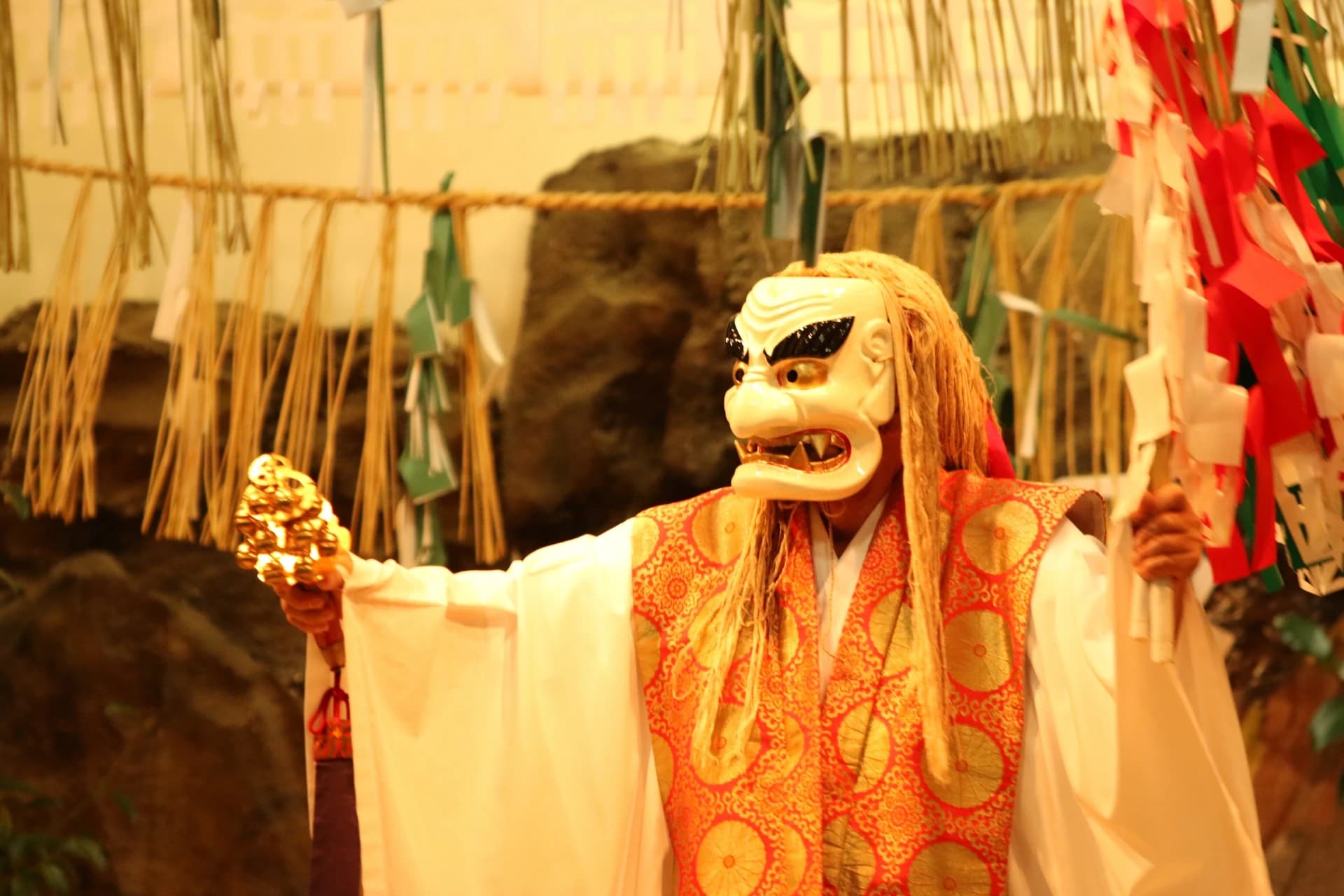 Yokagura Performance at Takachiho Shrine