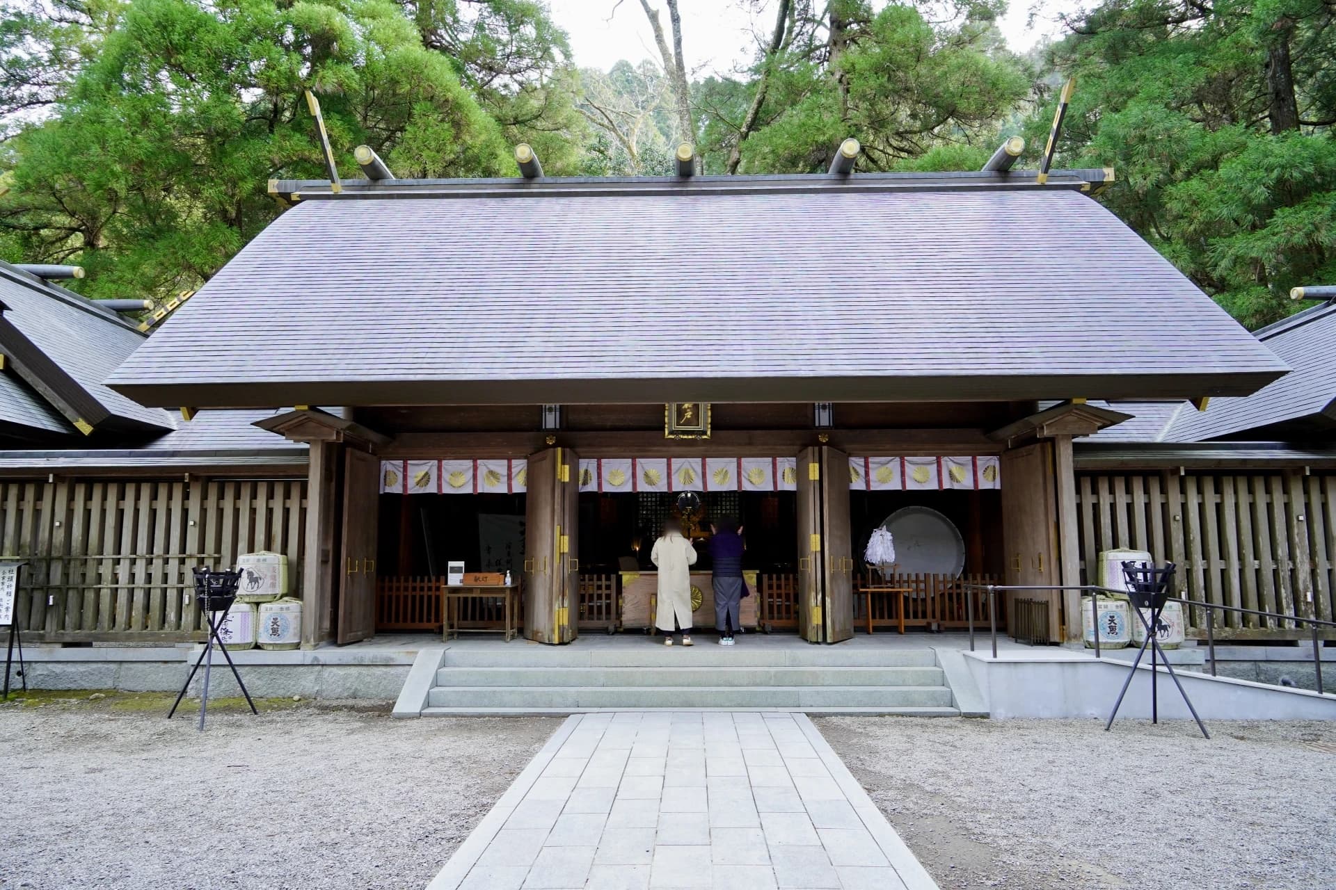 Nishi-hongu at Amano Iwato Shrine