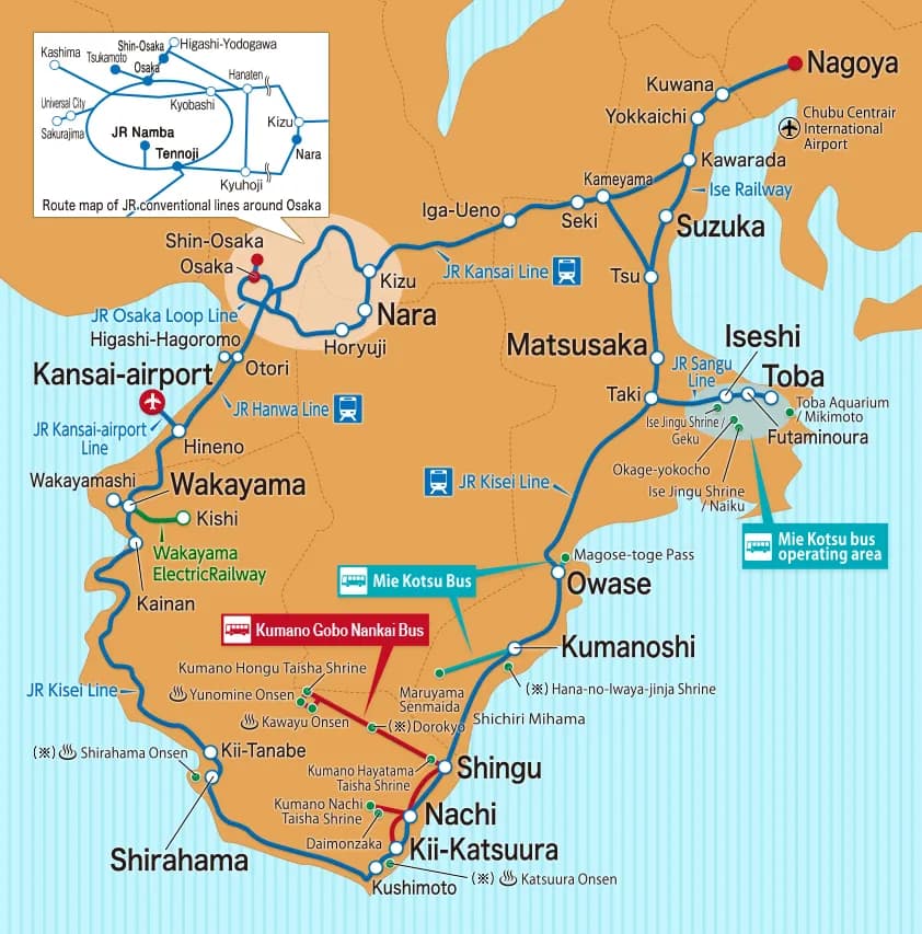 Ise–Kumano–Wakayama Area Tourist Pass