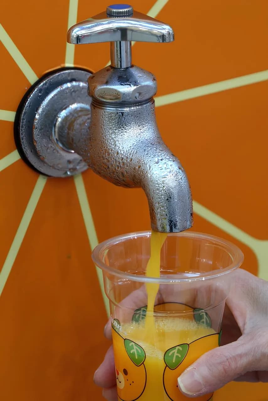 Matsuyama mikan juice tap