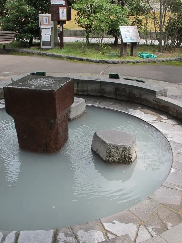 운젠 족욕온천 광장