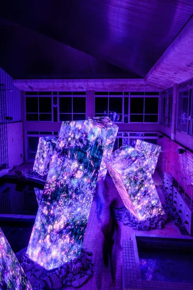 teamLab A Forest Where Gods Live