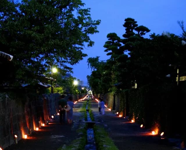 잉어가 헤엄치는 마을