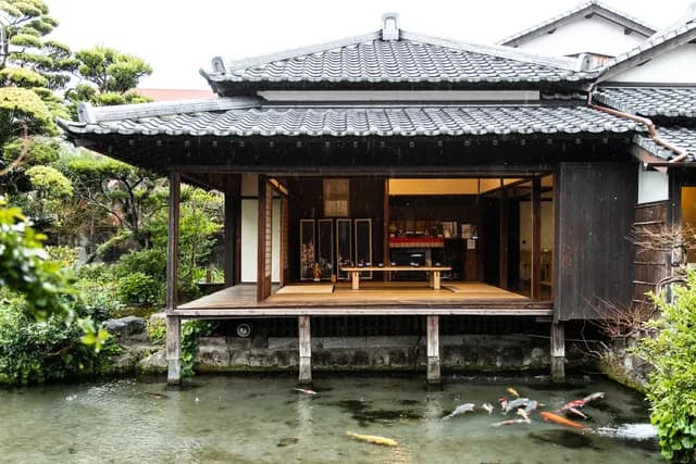 잉어가 헤엄치는 마을