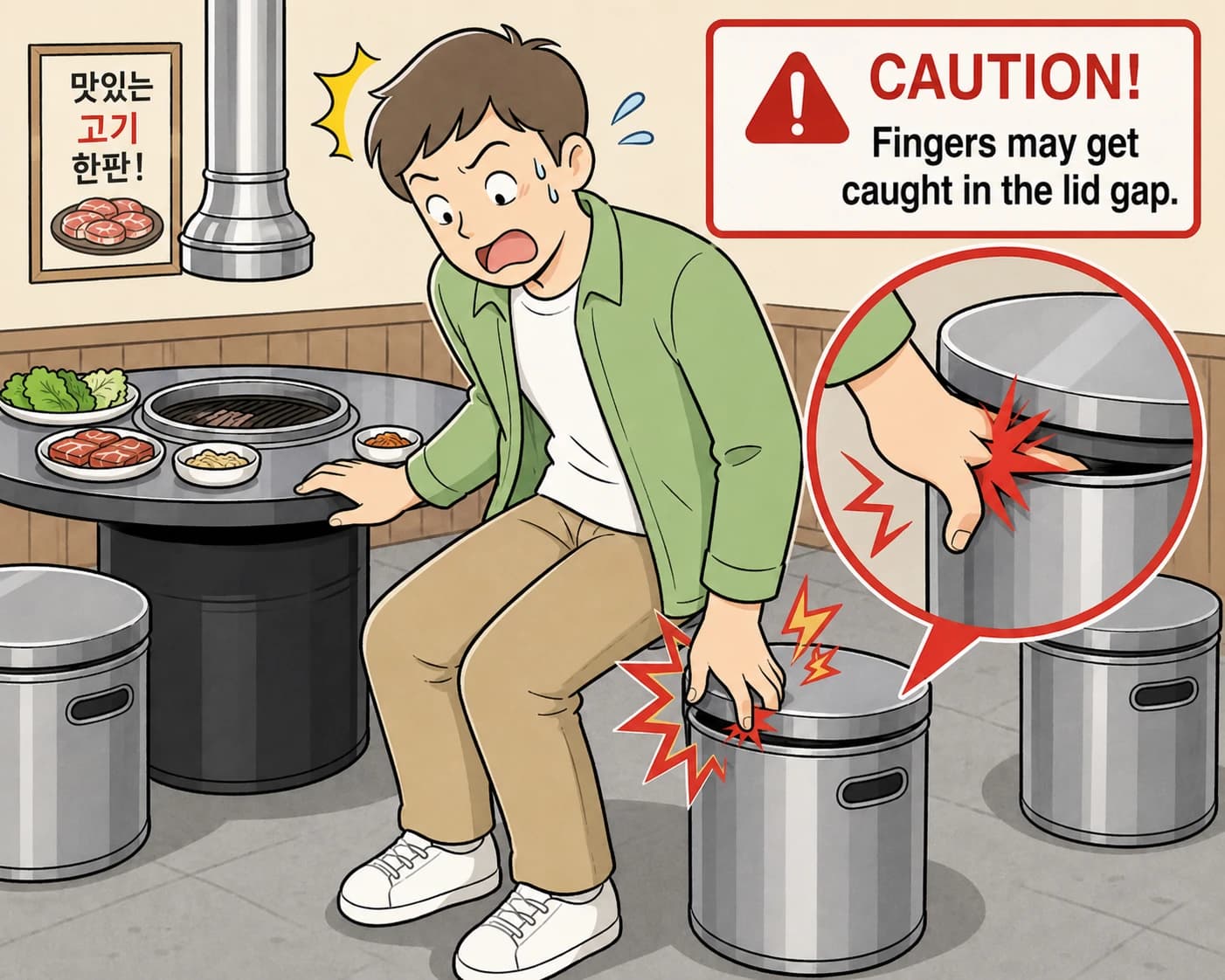 Ghế thùng phuy quán thịt nướng